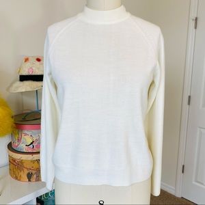 Vintage 90’s/Y2K Mock Neck Knit  Sweater